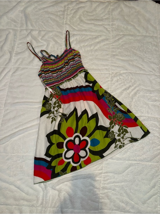 Charlotte Russe Dresses & Skirts - Charlotte Russe Multicolor Floral Strappy Mini Dress